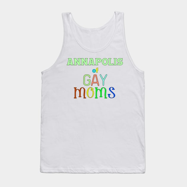 lgbt pride Annapolis Tank Top by ART BY IIPRATMO